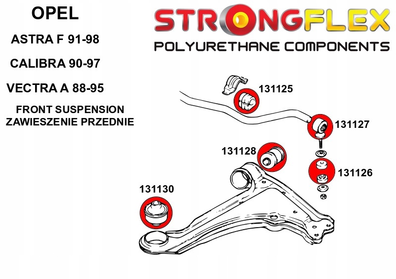 фото №2, 131127b - втулка з'єднувач стабілізатора strongflex