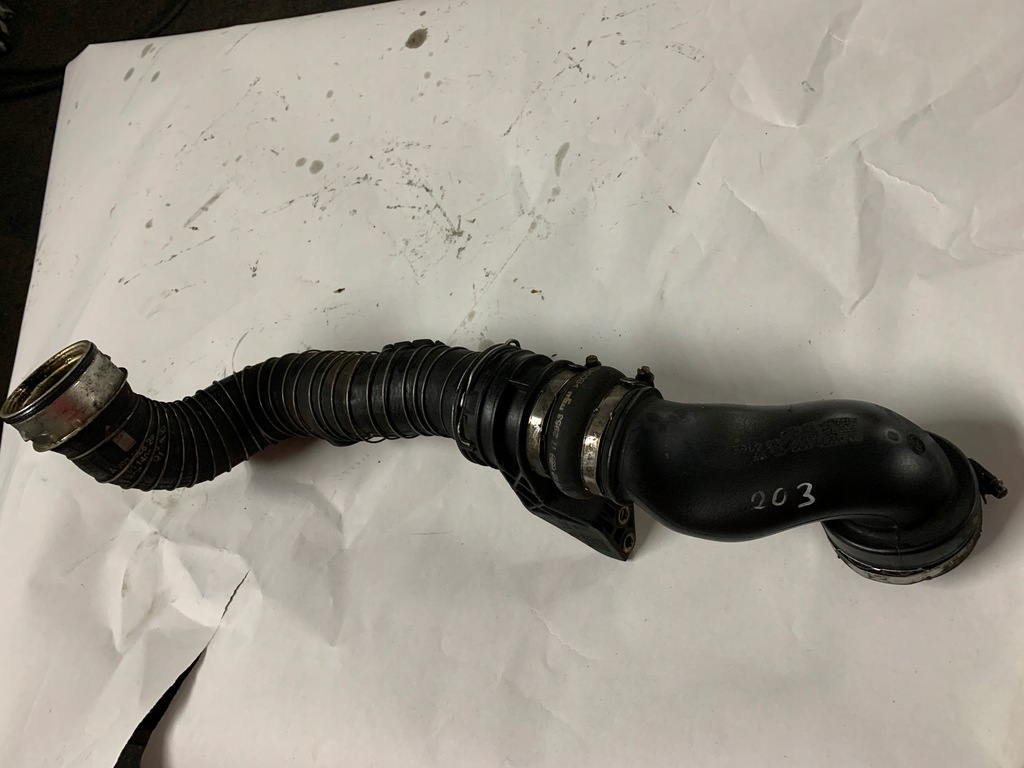 фото №2, Mercedes w203 шланг труба wąż інтеркулер