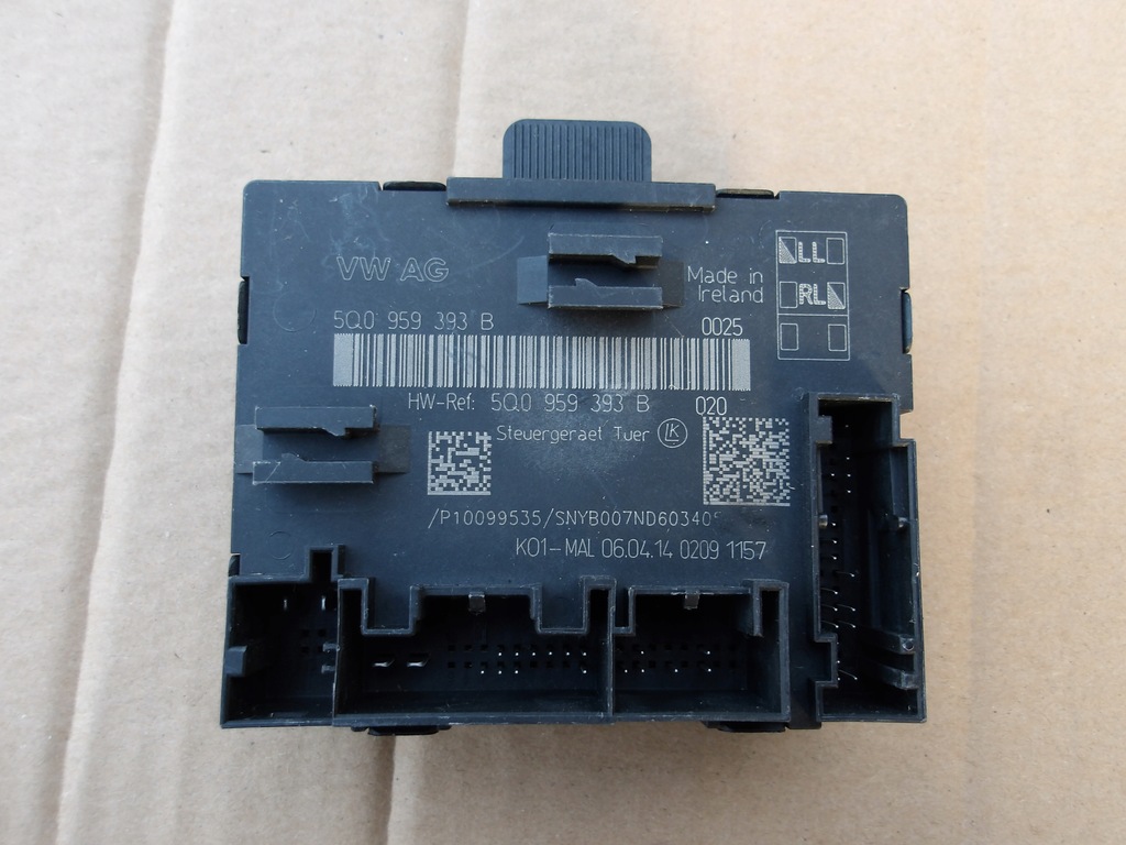 фото №1, Модуль двері перед лівий audi a3 s3 5q0959393b