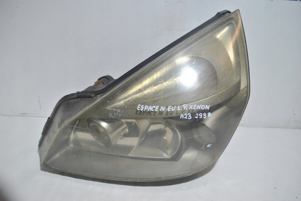 фото №1, Лампа передняя левый перед ксенон renault espace iv europa
