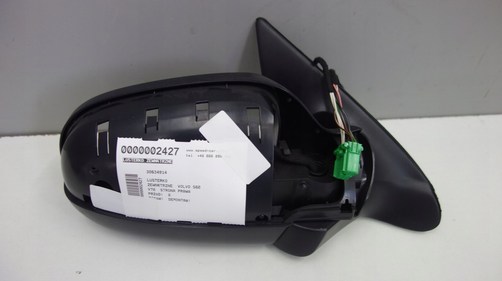 фото №1, Volvo s60 v70 зеркало наружное правое 8pin
