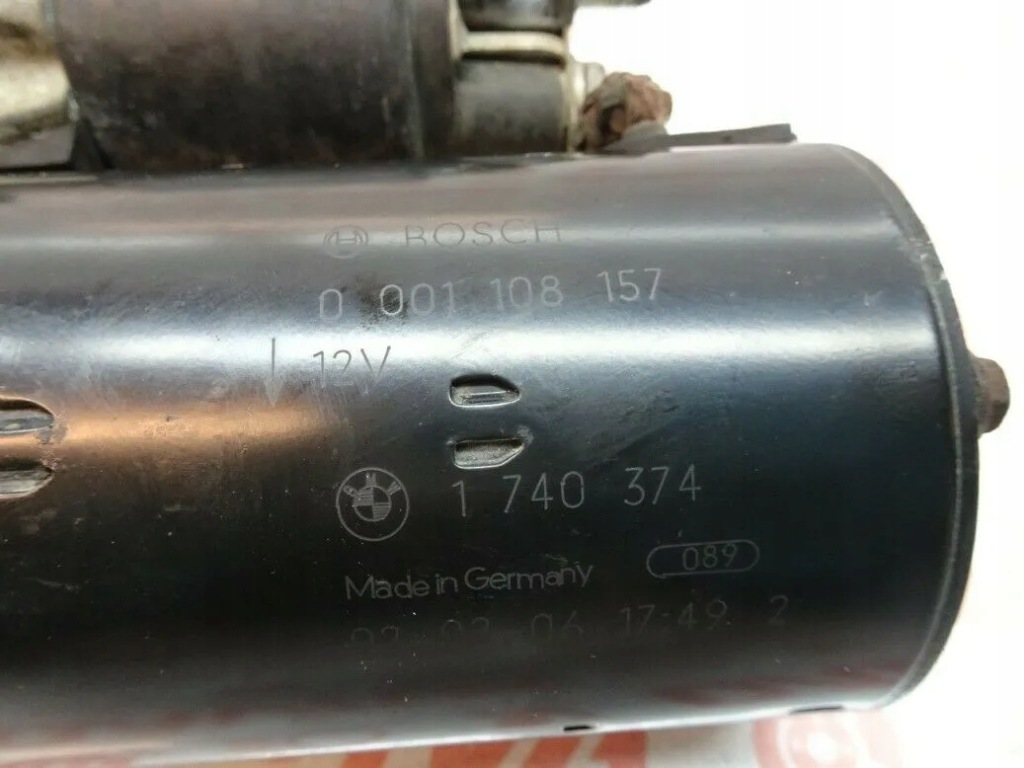 Bmw 3 series стартер 320i бензин 125kw 170 hp 1740374 0001108157 2003 Недорого