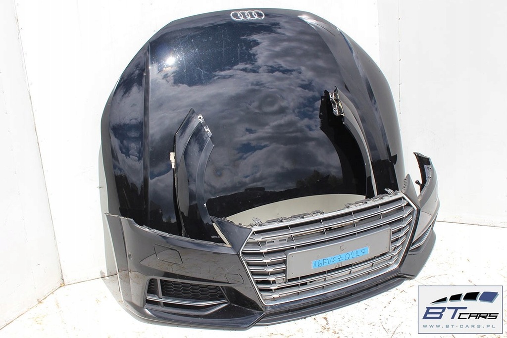 фото №5, Audi tt 8s ly9t s-line перед капот крылья бампер pas передний усилитель