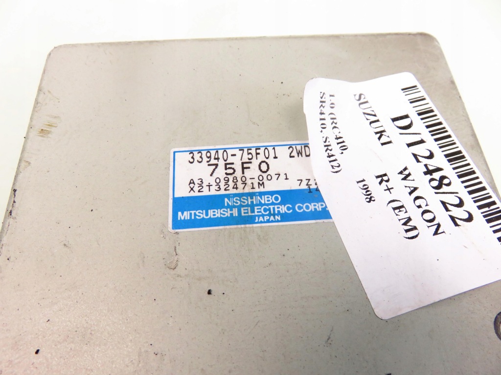 фото №3, Блок управления abs suzuki wagon r+ x2t32471m