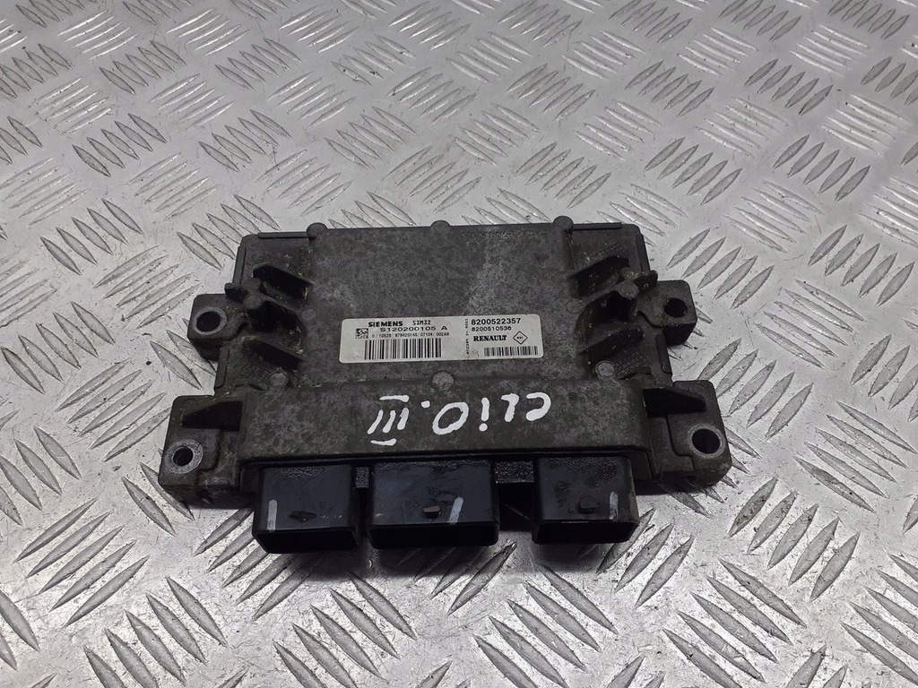 фото №1, Бортовой компьютер блок управления двигателя renault clio iii 1.2 8200522357