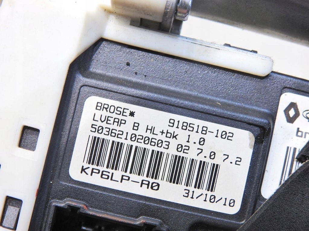 фото №6, Моторчик опускания стекло левый перед renault latitude 5556210202