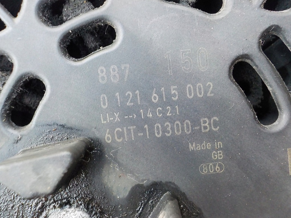 Ford transit mk7 08r p8fa генератор 6c1t-10300-bc Киев