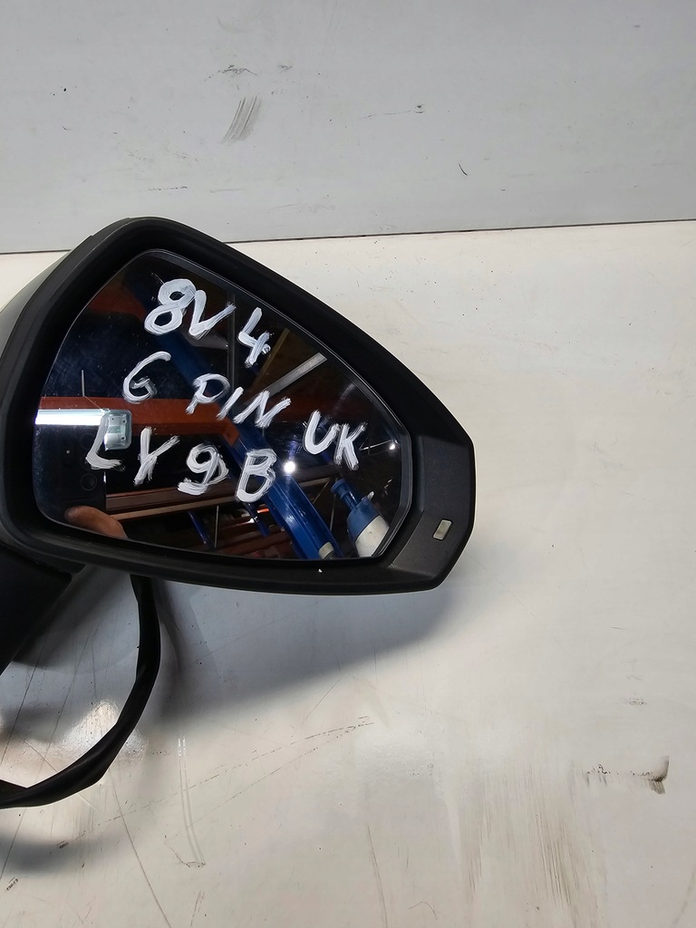 фото №6, Зеркало наружное правое audi a3 8v ly9b 6-pin uk