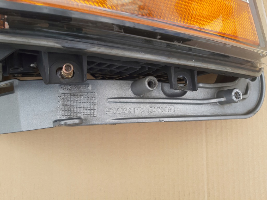фото №6, Scania r s фара правий лампа 2655843 кронштейн