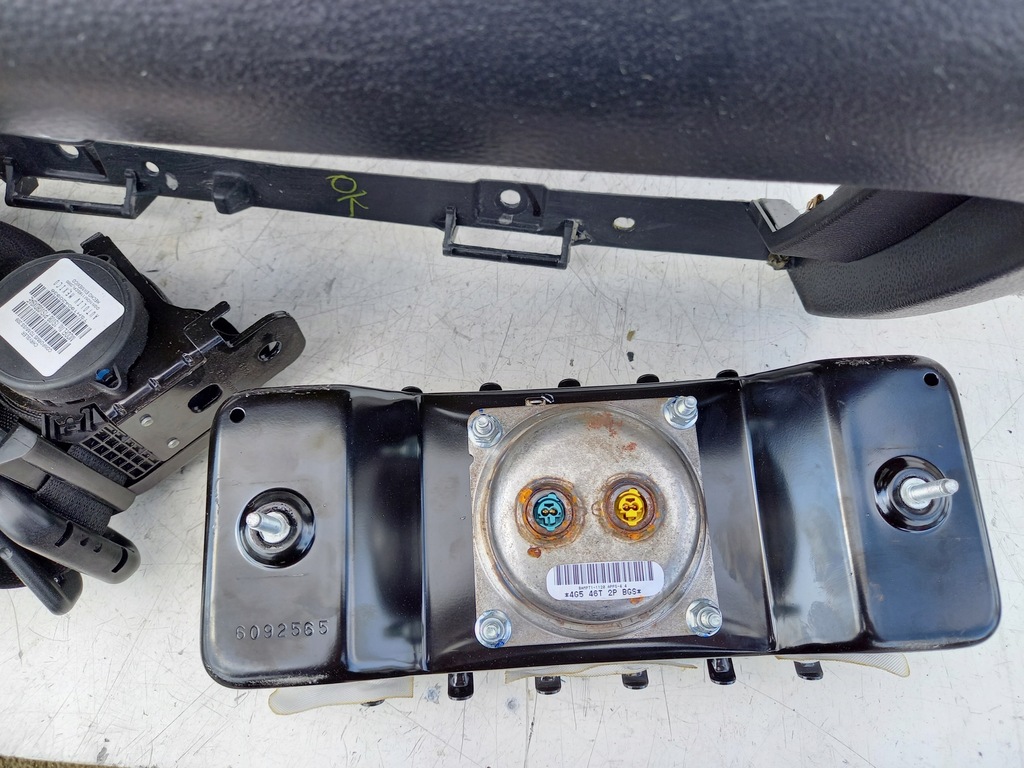 фото №5, Консоль 2x подушка безпеки 2x ремені fiat freemont