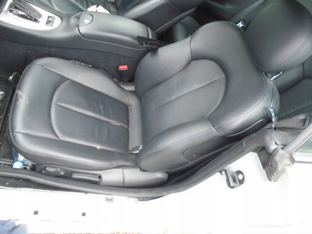 фото №1, Mercedes w209 cabrio сидіння заднє сидіння шкіра idealna 08