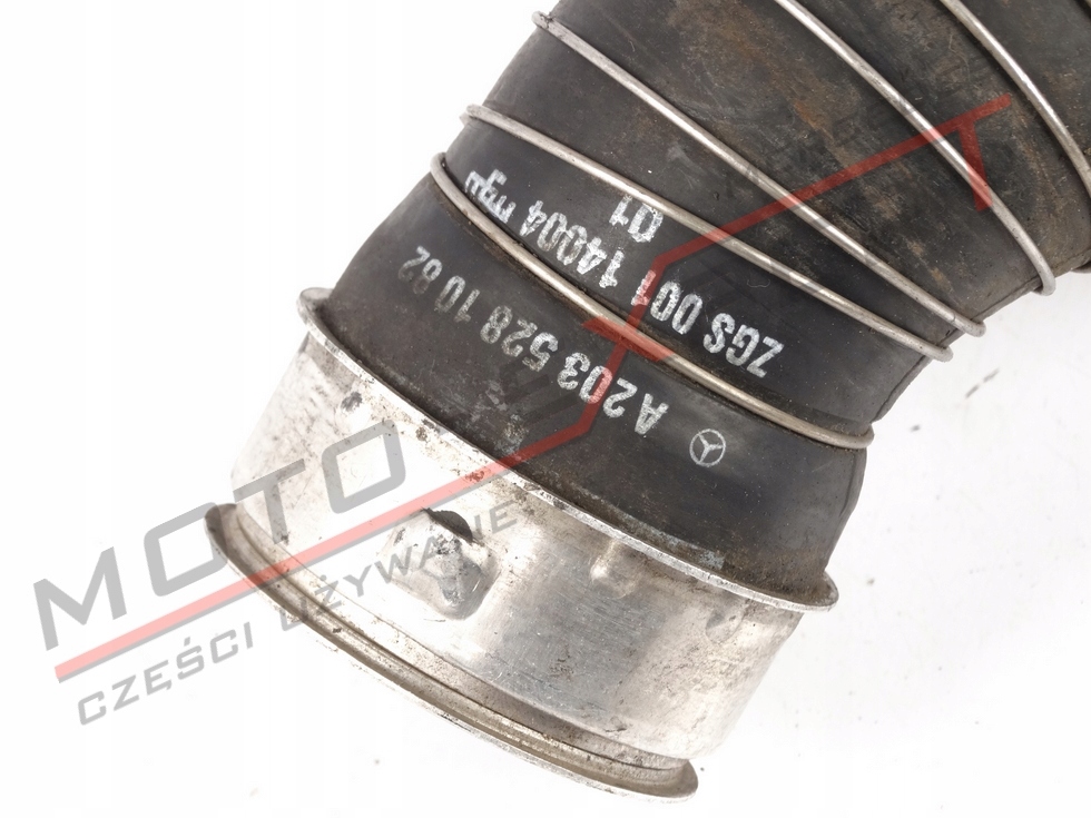 фото №3, Mercedes w203 2.0 wąż труба повітря інтеркулер