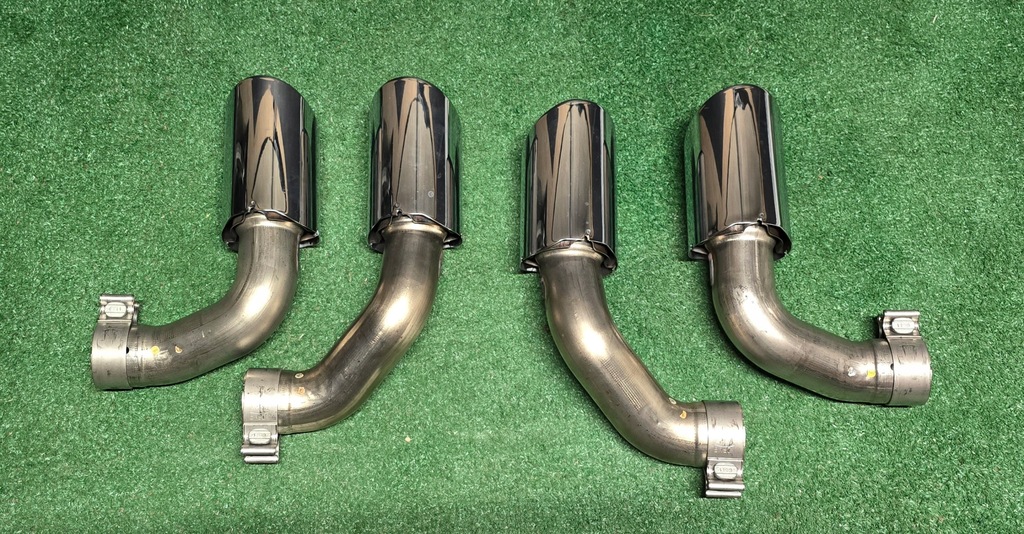 фото №1, Porsche cayenne 9y0 вихлоп наконечники