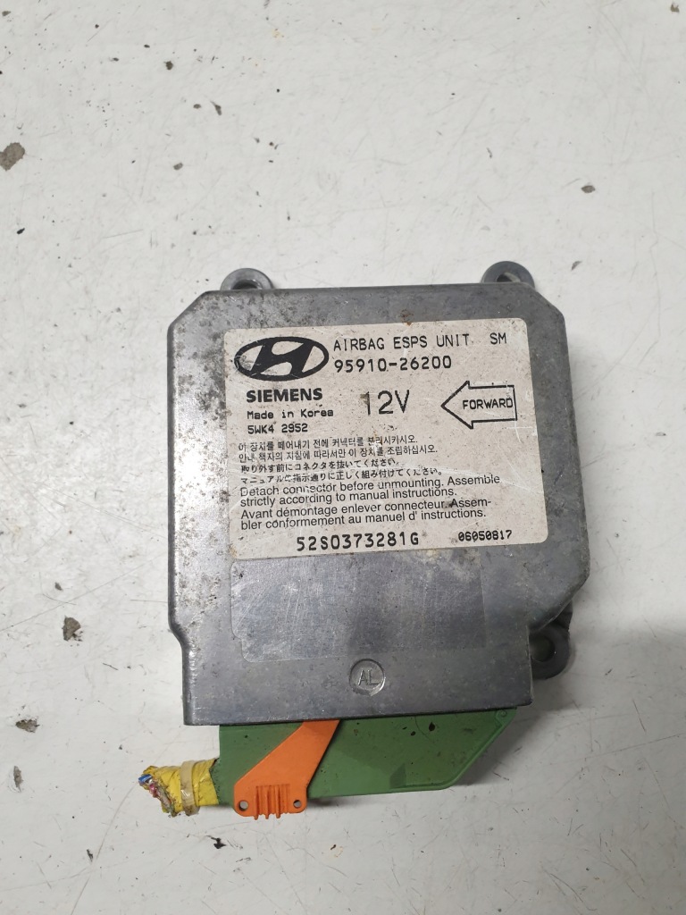 фото №1, Модуль датчик airrbag hyundai santa fe 95910-26200