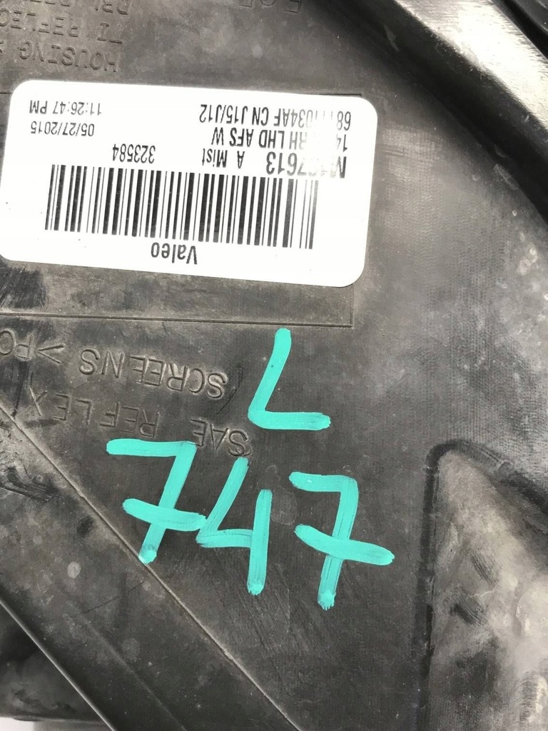 фото №15, Лампа права перед jeep grand cherokee wk2 iv ксенон поворотний 68111034af