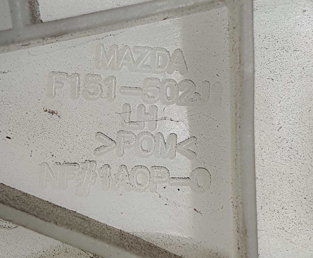 фото №3, Направляющая бампера левый задняя mazda rx-8 f151-502j1