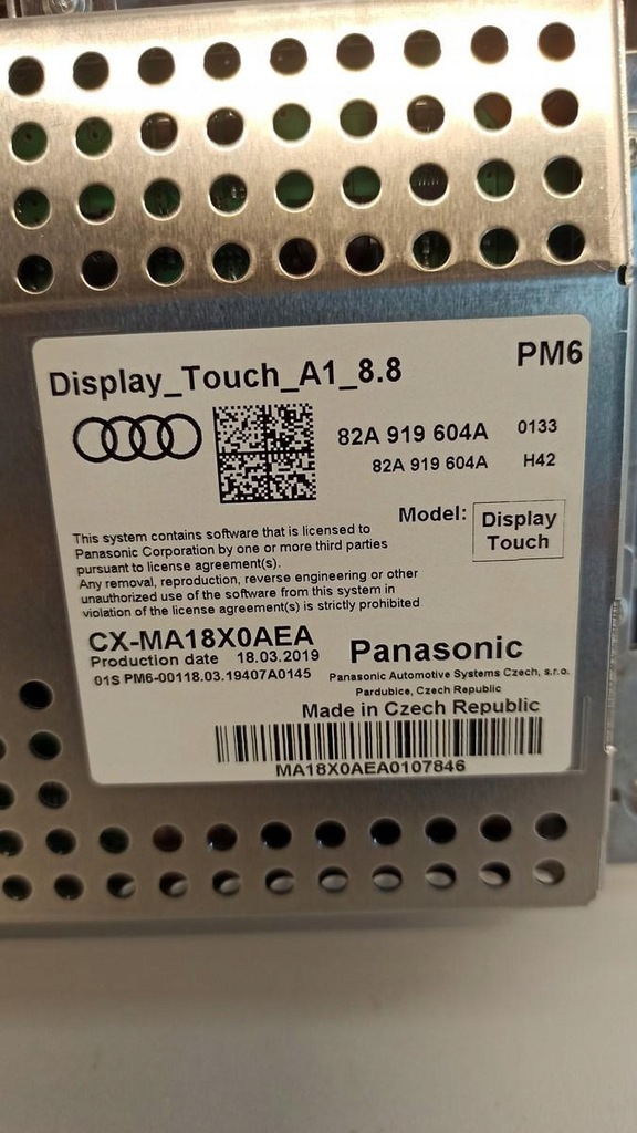 фото №6, Audi a1 экран дисплей 82a919604a