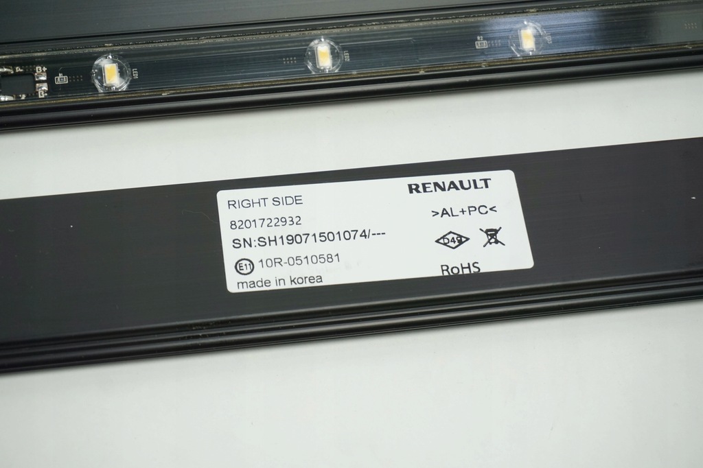 фото №8, Оригінальний номер освітлення вітальні renault clio v captur ii