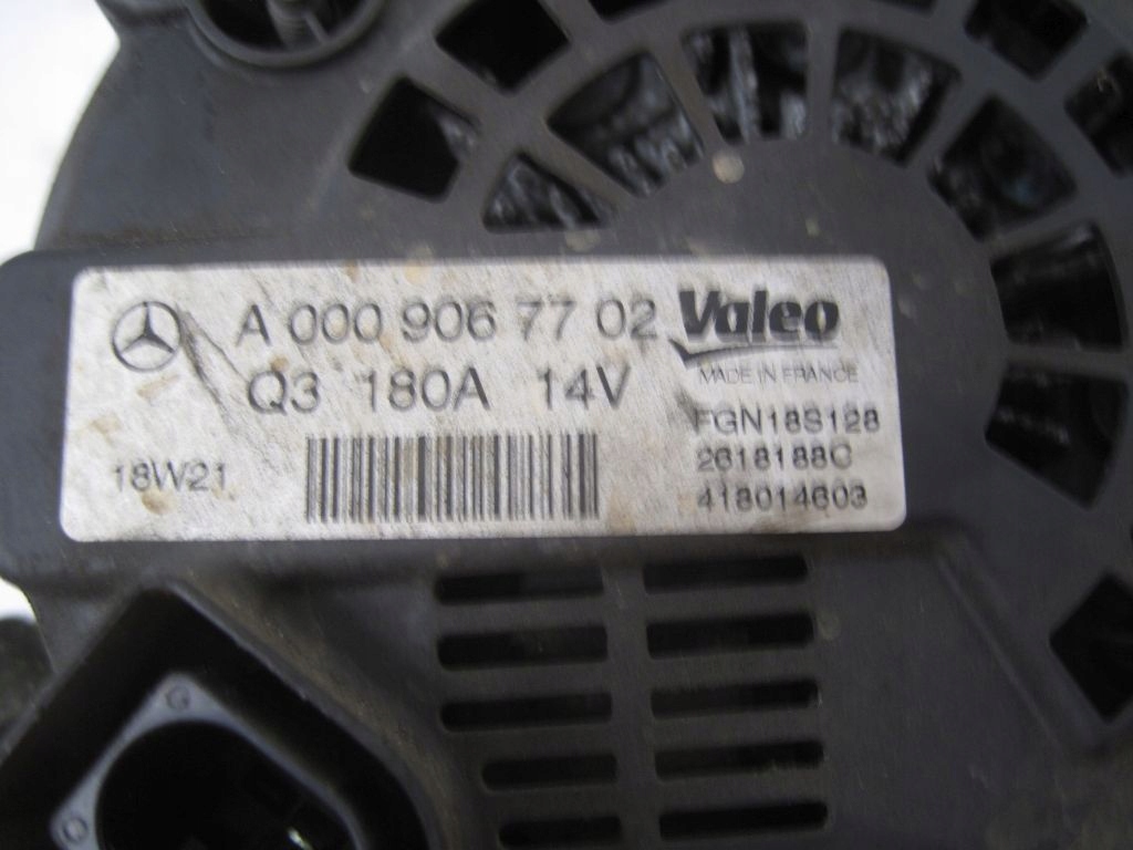 фото №3, Генератор mercedes e w212 2.2 cdi a000906770280