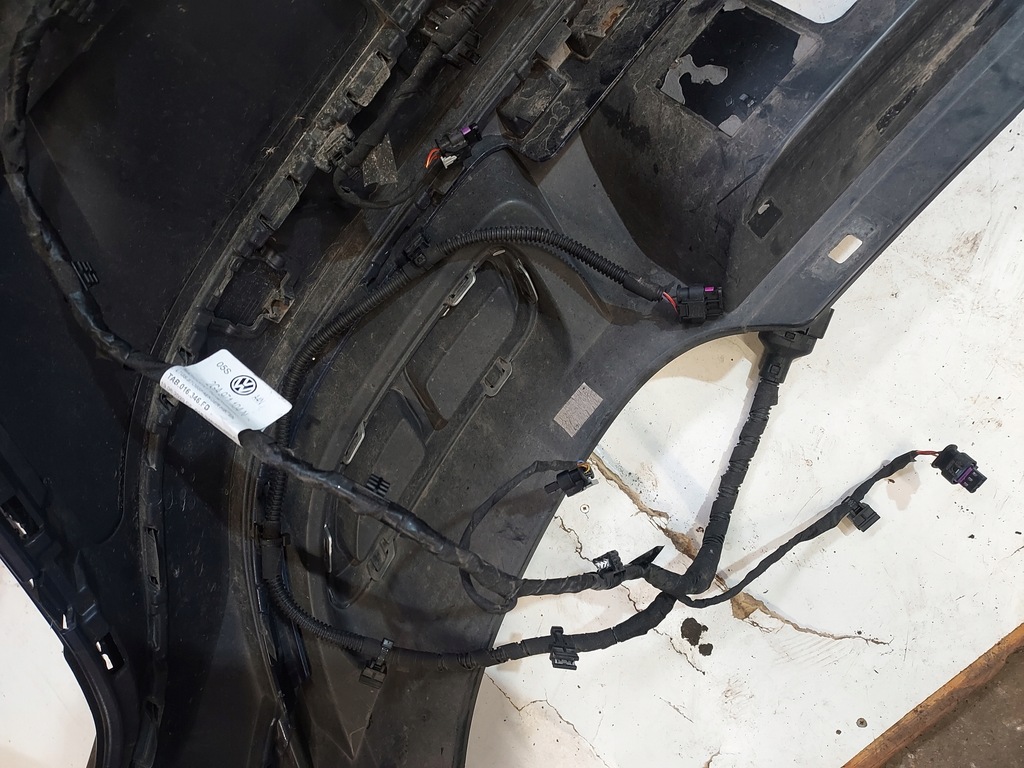 фото №8, Бампер vw t-roc lift r-line 2ga задня m570 джгут