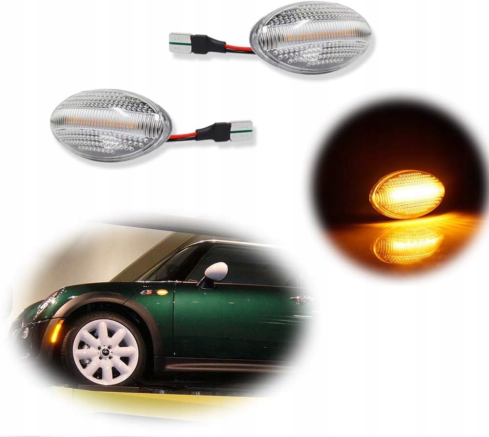 фото №2, Led светодиодные поворотники mini cooper r50 r52 r53 2002-2006
