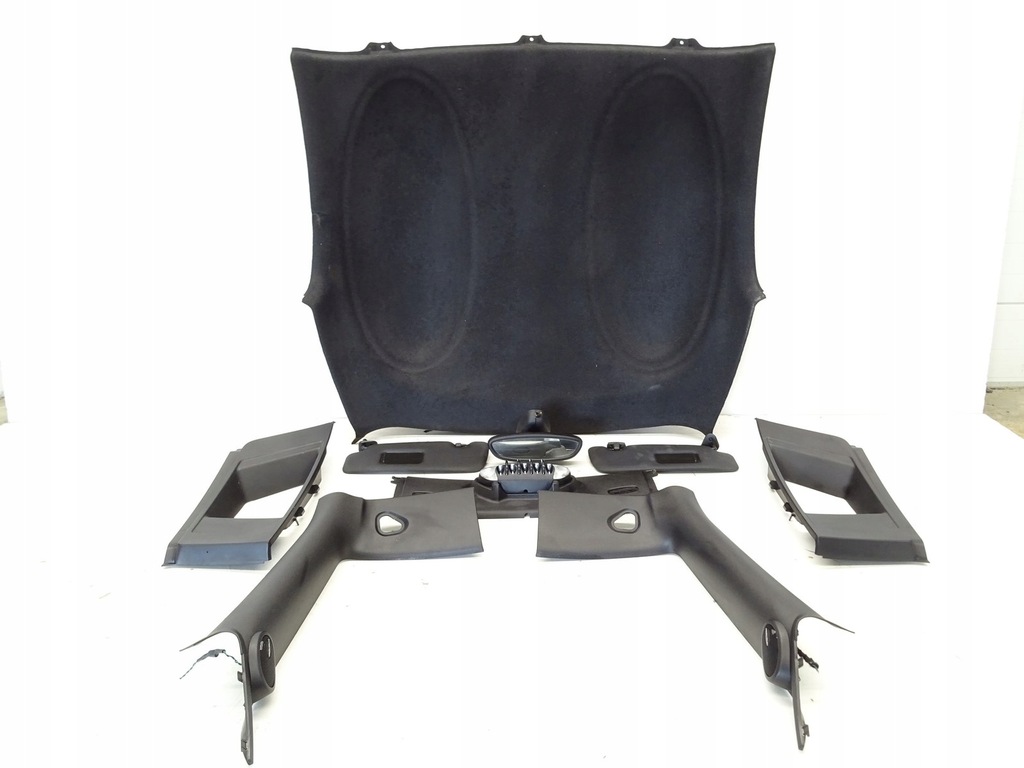 фото №1, Стеля захист козирки mini cooper s r58 coupe jcw czarna