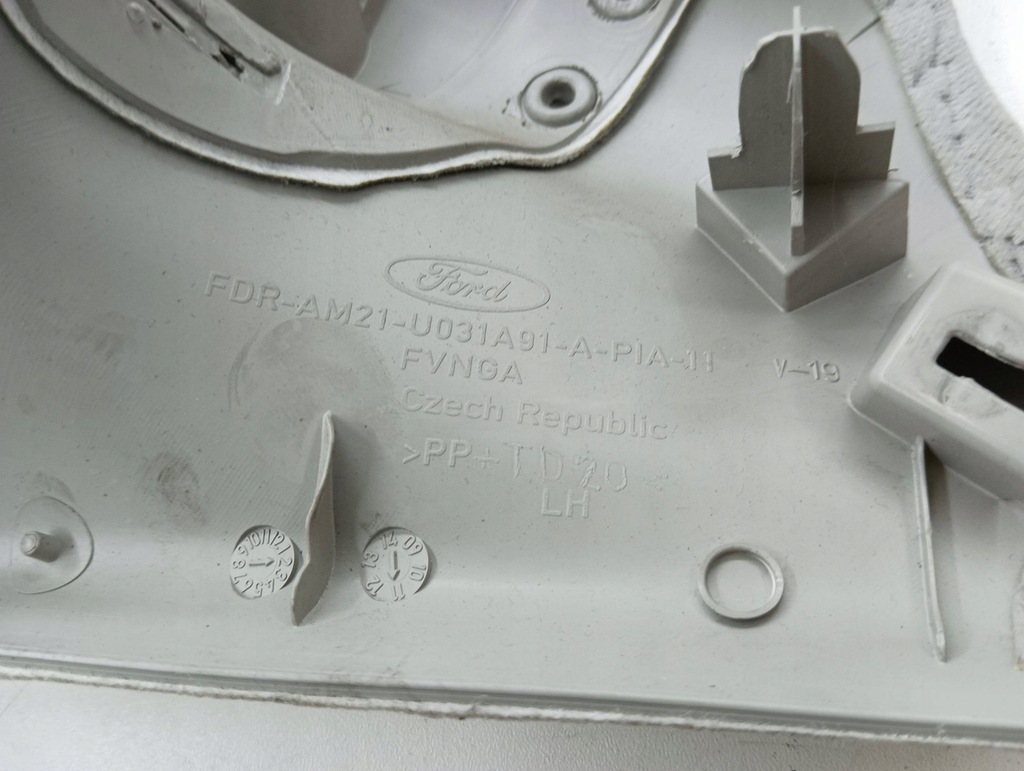 фото №6, Ford galaxy 2011 ліва сторона захист стійка скло передньої / a