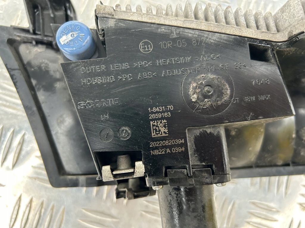 Противотуманная фара лампа решётка scania ntg Доставка