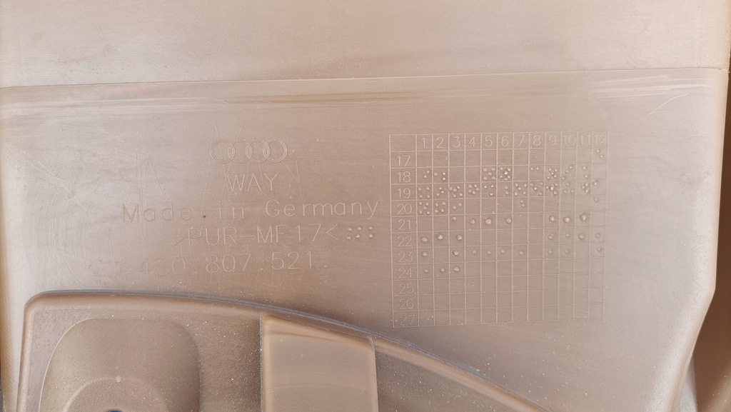 фото №5, Audi r8 4s lift спойлер накладка бампера задня 4s0807521 dmst1