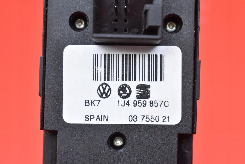 фото №6, Панель керування вікон eu 1j4959857c skoda superb 1 i 04-08