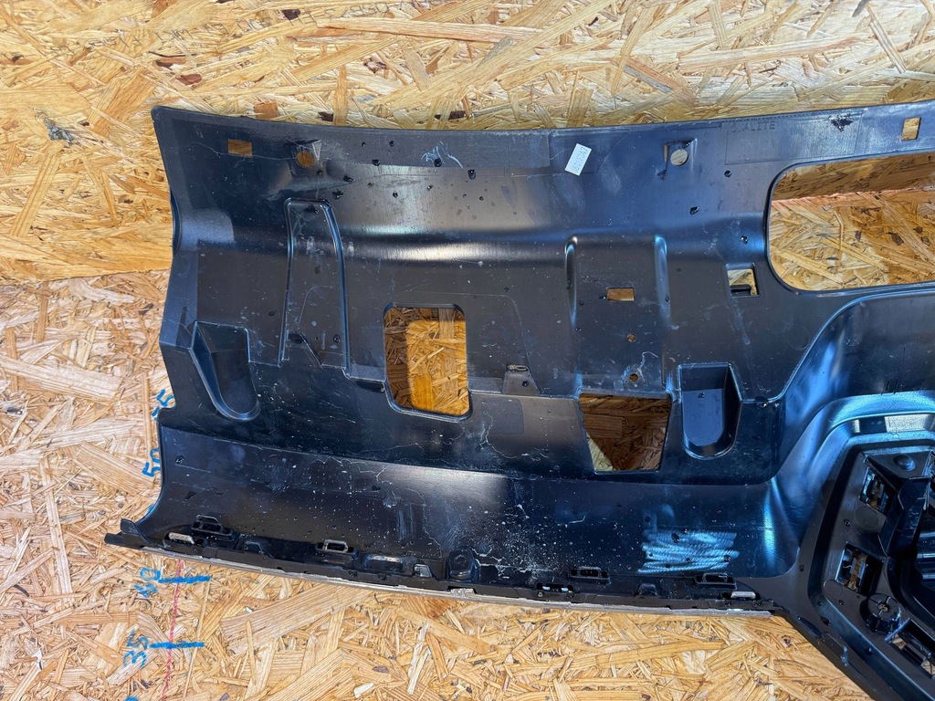 фото №8, Renault master iii 3 lift 19- решётка радиатора решётка радиатора молдинг средняя бампера перед