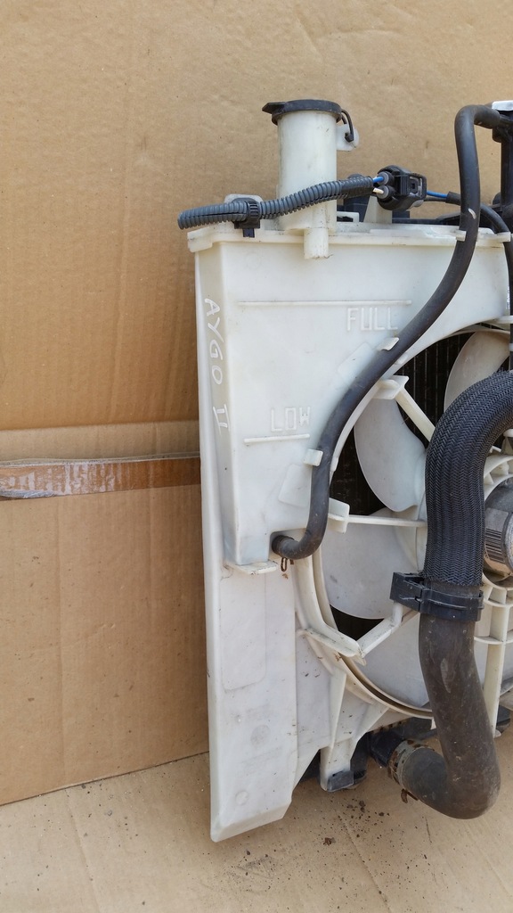 фото №4, Радіатор вентилятор toyota aygo ii