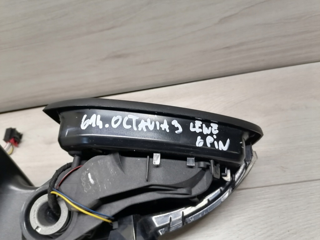 фото №2, Octavia 3 6pin дзеркало ліва - 5e1857407