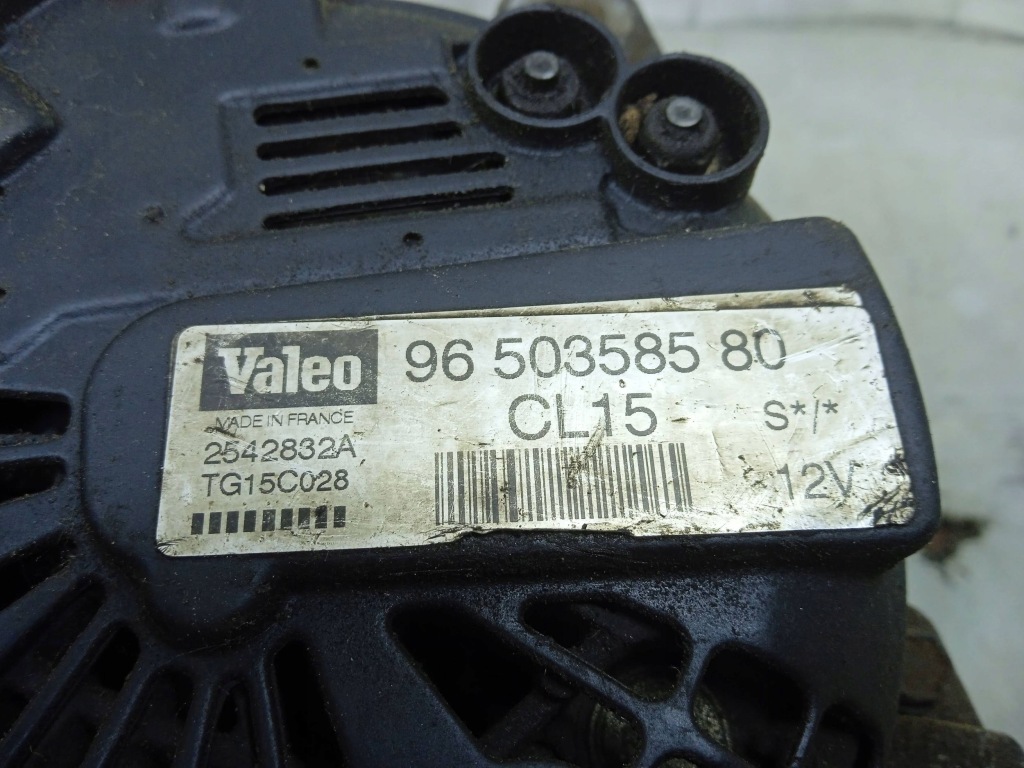 Генератор 9650358580 citroen c5 2.0 hdi с Разборки