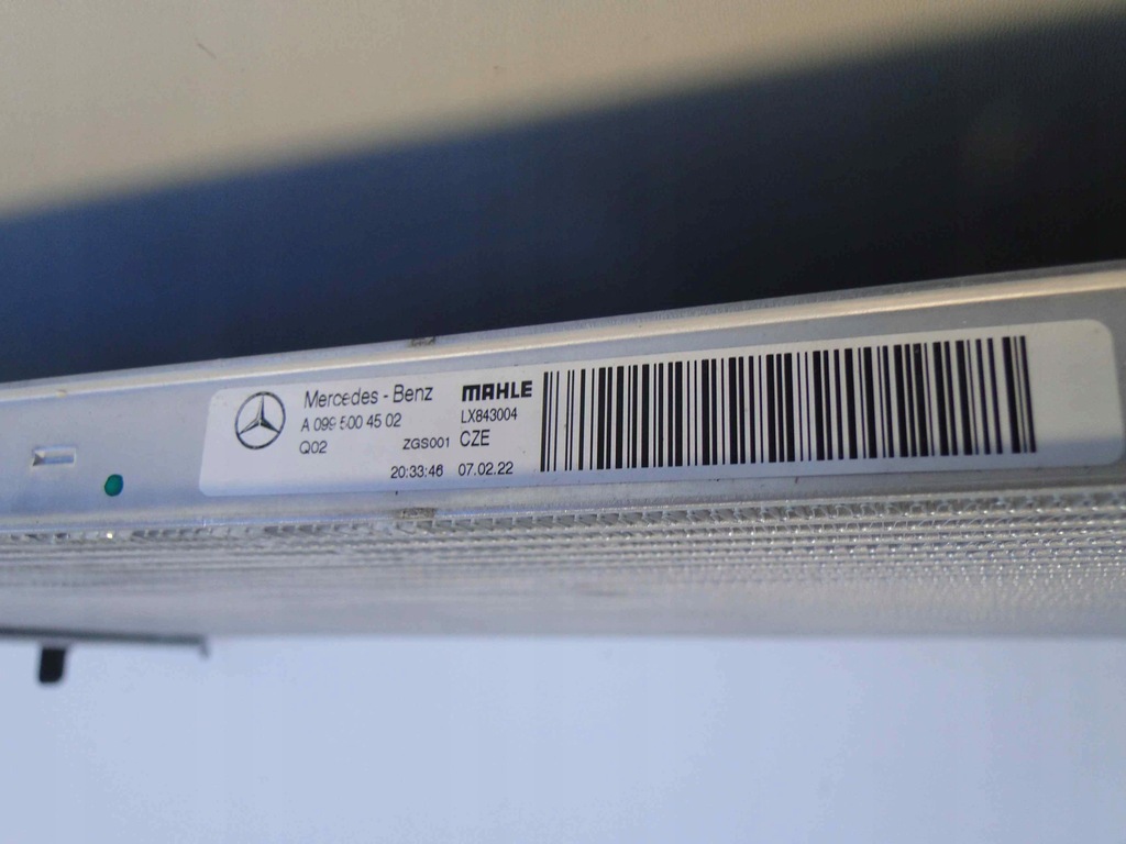 фото №8, Mercedes c w206 206 комплект радиатор wody дизель