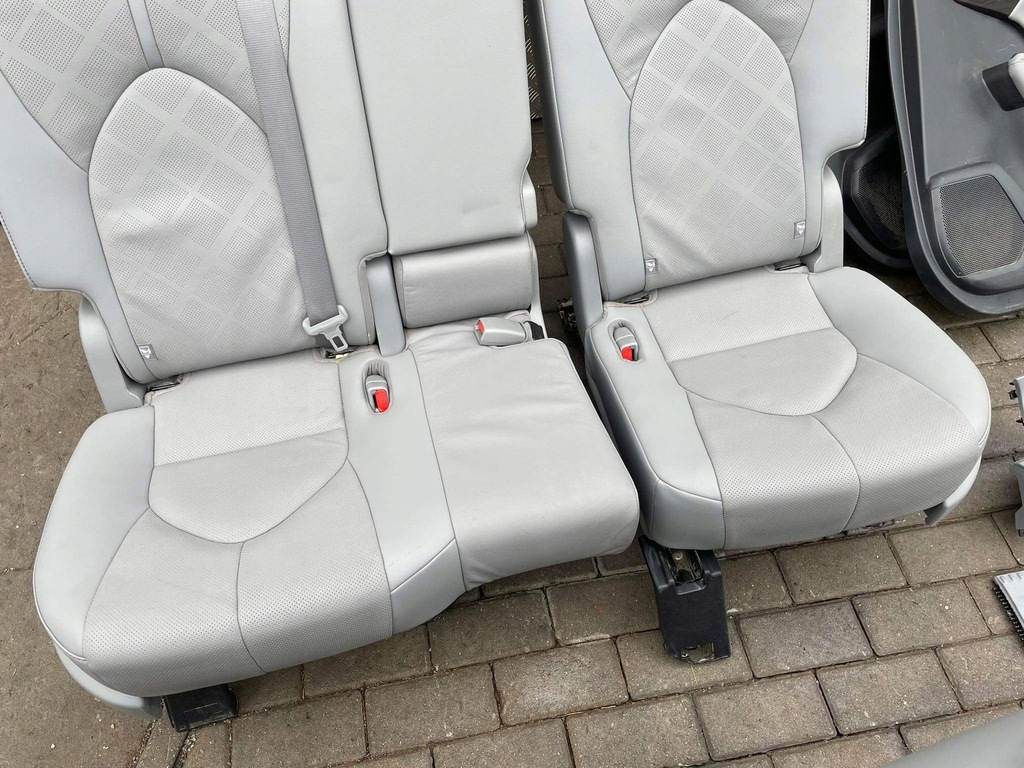 фото №7, Toyota highlander iv сидіння сидіння комплект шкіра 7 осіб лівий правий перед