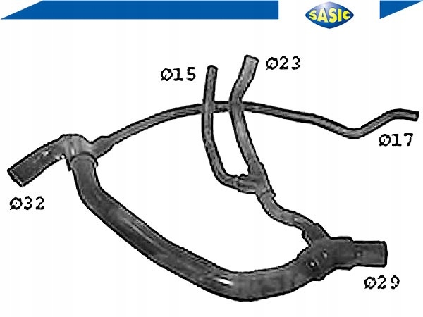 Шланг радіатора renault kangoo express d 65 1.9 Ціна
