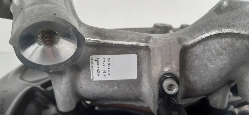 фото №7, Audi q8 3.0 tdi ступица поворотный кулак левая задняя 4m0615611, 4m0505459