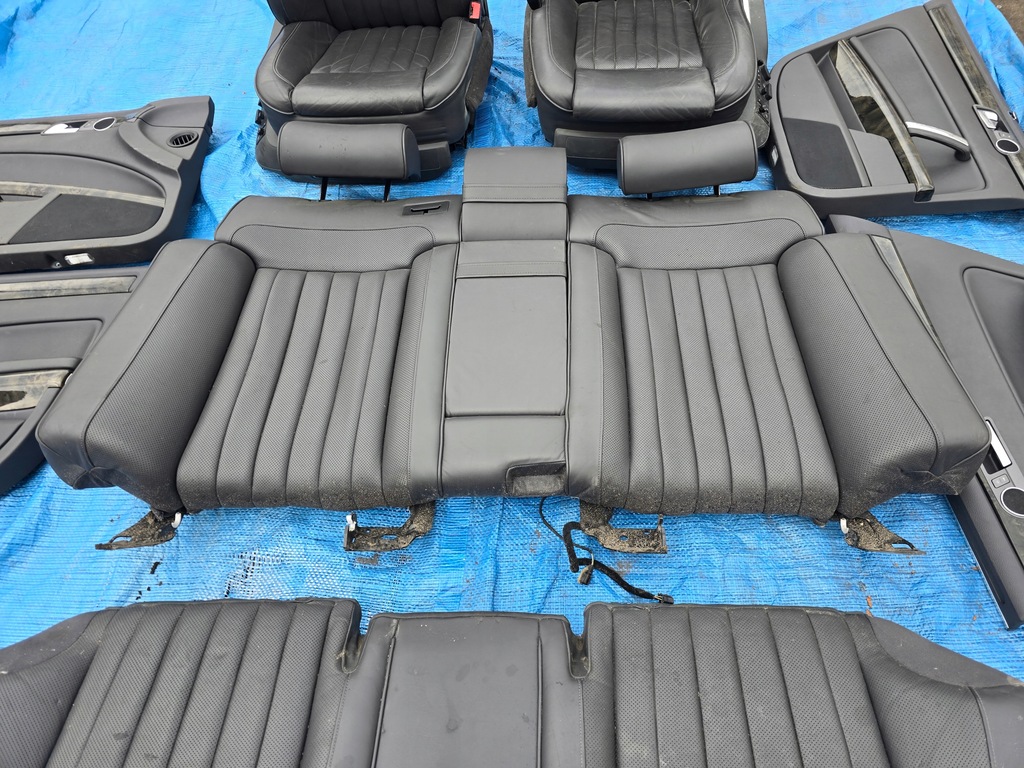 фото №5, Vw phaeton lift сидіння заднє сидіння оббивка шкіра підігрів