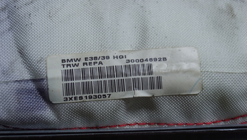 фото №5, Подушка воздушная пассажира bmw оригинальный номер 30004692b