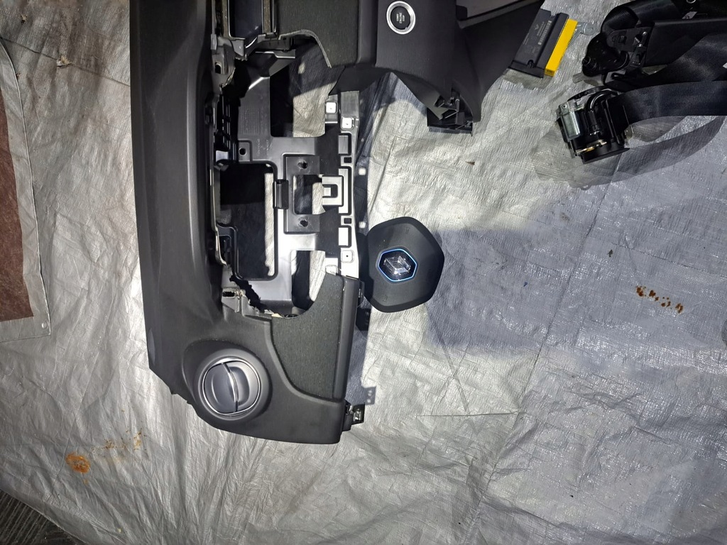 фото №14, Renault zoe 2 ii приборная панель консоль подушка безопасности подушка водителя пассажира ремни