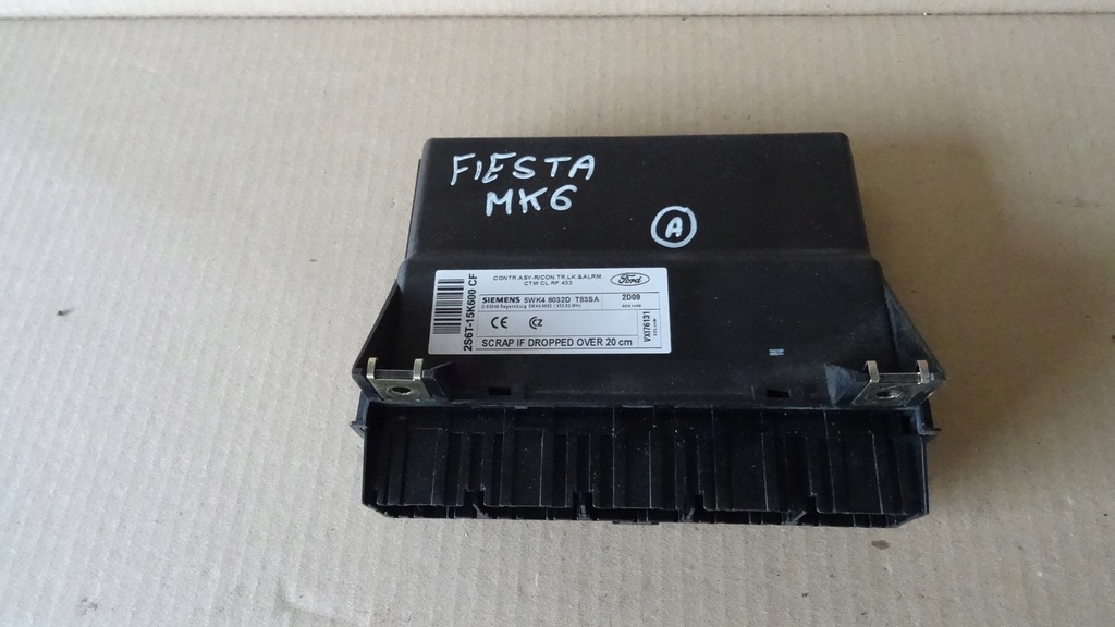 фото №1, Fiesta mk6 модуль комфорта 5wk48032d