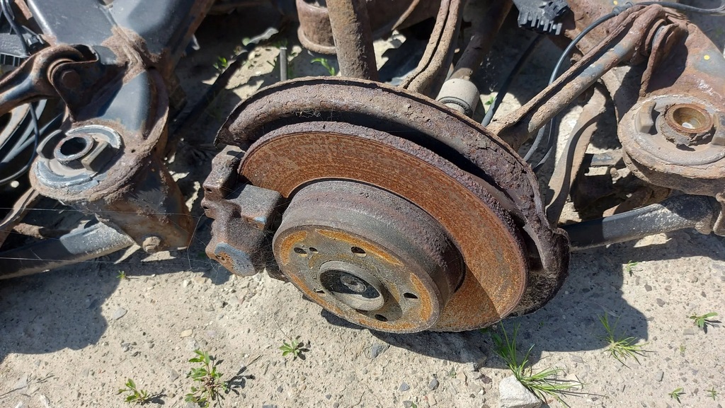 фото №7, Mercedes clk w209 3.0 v6 підвіска балка задня kpl