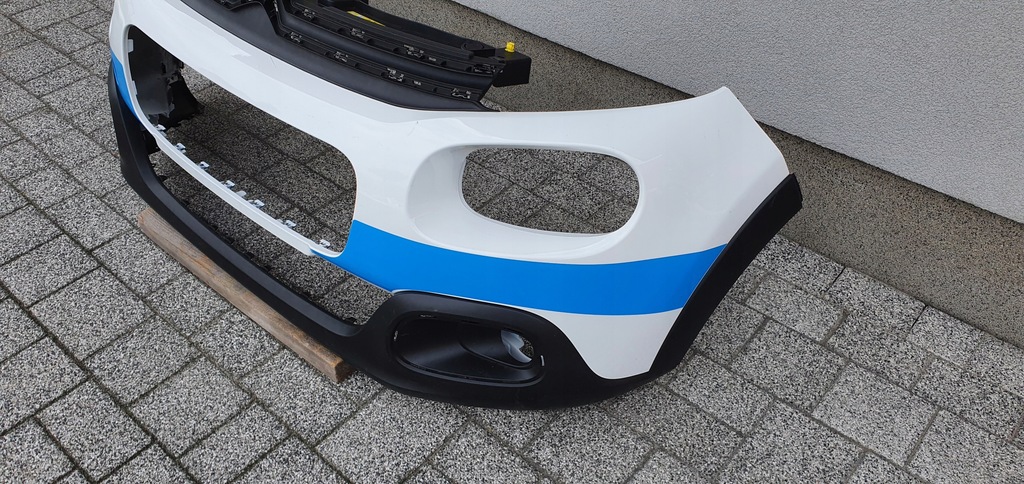 фото №4, Citroen c3 iii 2016- бампер перед оригинал b134