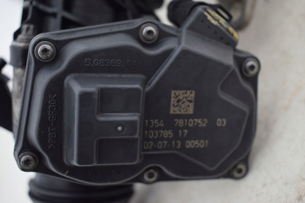 фото №4, Коллектор всасывающий bmw mini n47 дроссельная заслонка