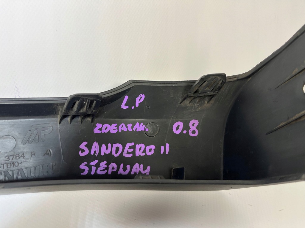 фото №7, Молдинг бампера левый перед dacia sandero iii stepway