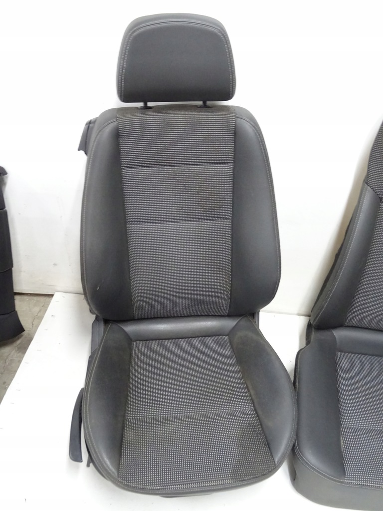 фото №6, Opel astra h cabrio сидіння обшивки напівшкіра