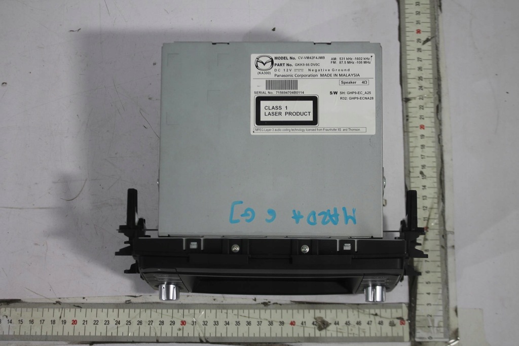 фото №5, Радіо навігація cv-vm42f4jmb mazda 6 gj 12-