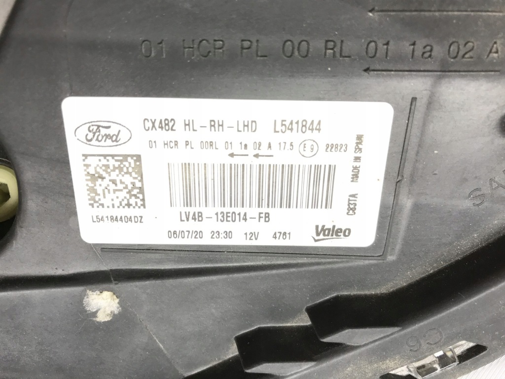 Фара перед правый  ford kuga mk3 full led lv4b-13e014-fb Недорого