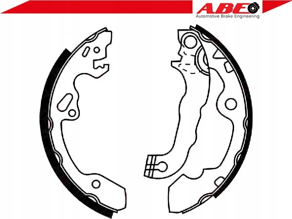 фото №2, Abe c0g030abe набор колодка тормозных